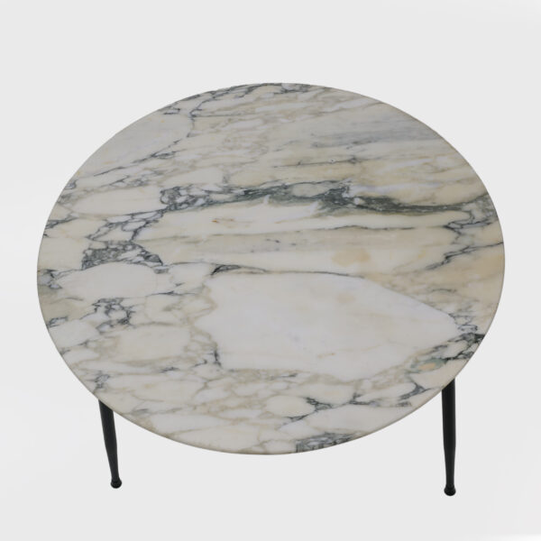 Mid-century Modern Italian Round Coffee Table, 1960s - Image 6