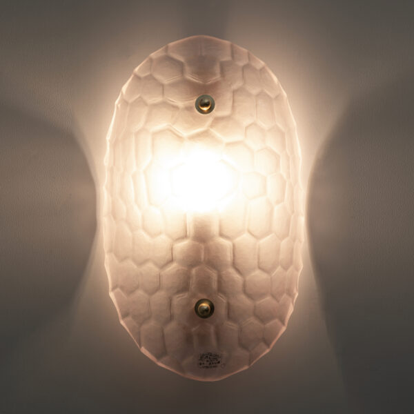 Pair of Modern Light Pink Murano Glass Sconces - Image 5