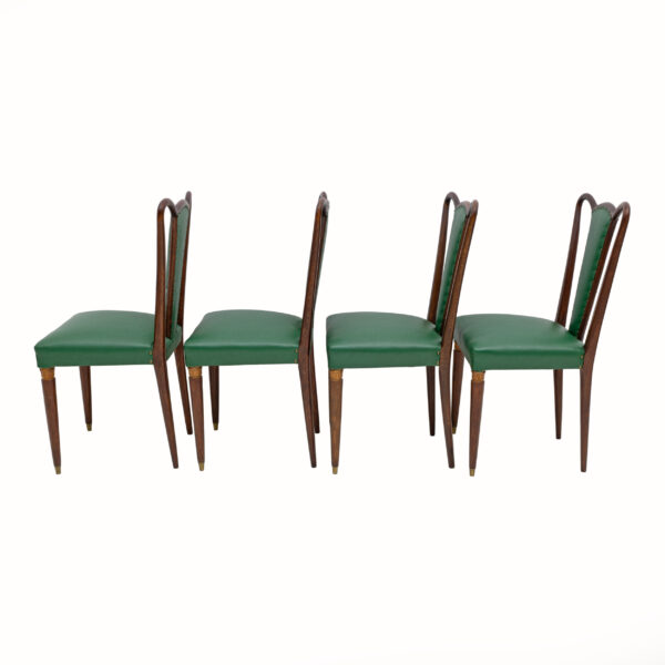 Eight Dining Chairs Attributed to Guglielmo Ulrich, 1940s - Image 12