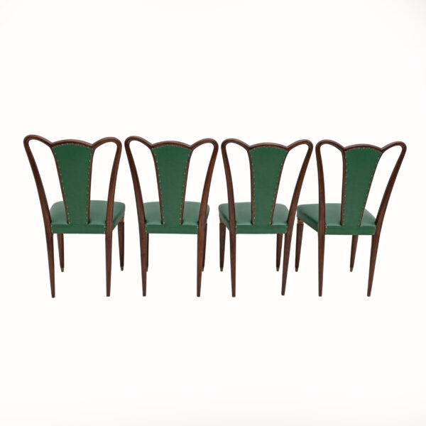 Eight Dining Chairs Attributed to Guglielmo Ulrich, 1940s - Image 11