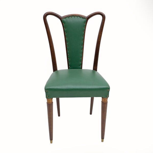 Eight Dining Chairs Attributed to Guglielmo Ulrich, 1940s - Image 9