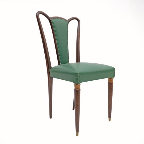 Eight Dining Chairs Attributed to Guglielmo Ulrich, 1940s - Image 7