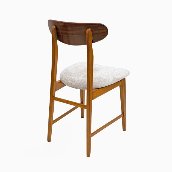 Set of Six Teak Wood Dining Chairs, Denmark, 1960s - Image 5