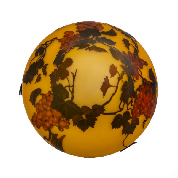 Émile Gallé Art Nouveau Cameo Glass Table Lamp, France 1900 - Image 6